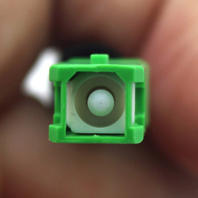 SC/APC Conector de fibra óptica de montagem rápida e de fusão a quente