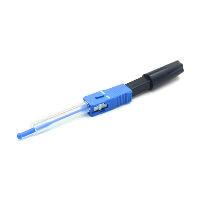 SC UPC Conector de montagem rápida de fibra óptica de tipo fusão