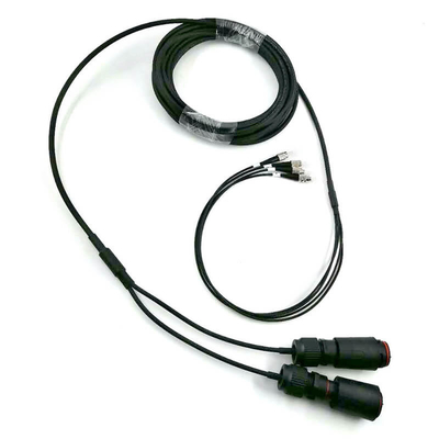 Adaptador de fibra óptica duplex LC UPC FPM Conectores de cabo de fibra óptica