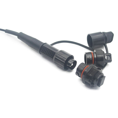 Conector de fibra óptica à prova d'água exterior IP67 resistente à corrosão