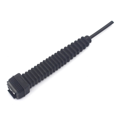 SM MM Conector de fibra óptica impermeável duplex LC UPC NSN Boot