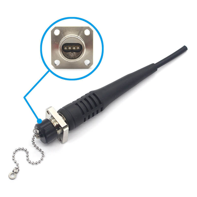 FTTH 4 núcleos Lc Upc Conector de Fibra ODC Adaptadores de Conector de Fibra Externa