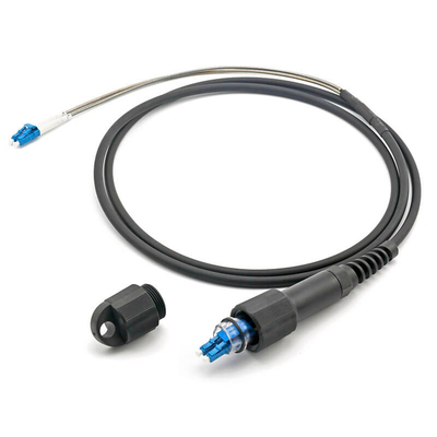 ZET Duplex LC UPC PDLC Conector reforçado à prova d'água de fibra óptica