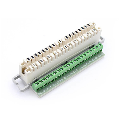 Modulo LSA interno KRONE Idc com terminal de parafuso Verde flexível