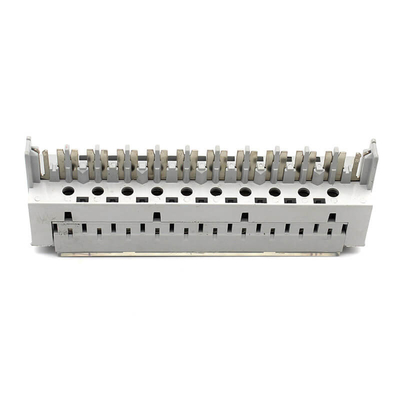 Modulos de interface de bloco de terminais ABS PBT para fixação de tubos de gás de 3 polos