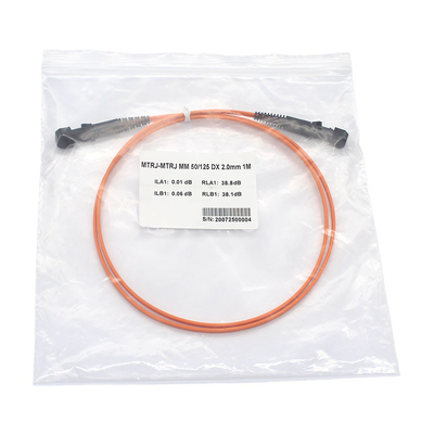 OM1 MM Fibra óptica para transmissão de dados de curta distância em redes industriais