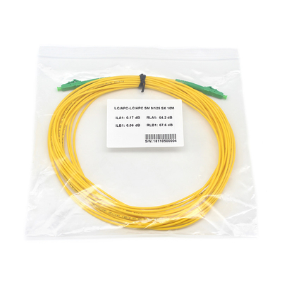 Cordão de Patch de Fibra Óptica LC APC MM personalizado para redes de backbone