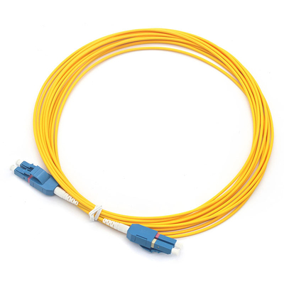 G652D G657A1 DX LC UPC para LC UPC SM Uniboot Fibra Óptica Patch Cord com compatibilidade LC/SC/MPO