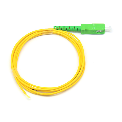 1M 1.5M SC APC Pigtail de Fibra Ótica G652A1 ou A2 Para Rede de Banda Larga de Fibra