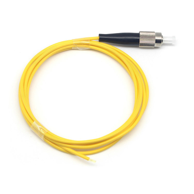 Montagem multimodo e monomodo de pigtail de fibra óptica com conector FC UPC