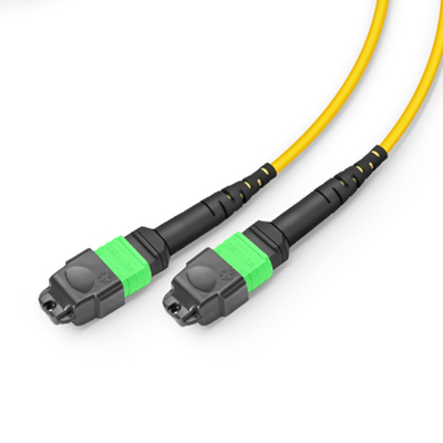 24 Núcleos Mtp Patch Cable Mpo Fiber Patch Cable SM OS2 Com LSZH Out Jacket