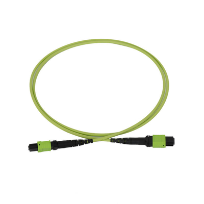 50/125 OM5 Mpo Fiber Jumper Mtp Mpo Fiber Patch Cable 3,0 mm PVC