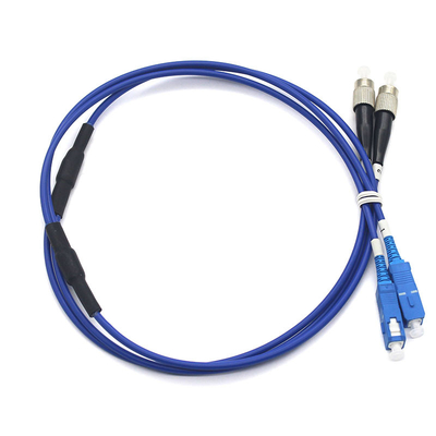 LSZH Duplex Fiber Patch Cable Lc Fiber Jumper SC/UPC para FC/UPC