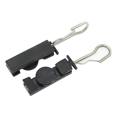 Grampos de tensão fixos de fio de queda de plástico tipo S