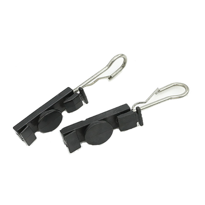 Grampos de tensão fixos de fio de queda de plástico tipo S