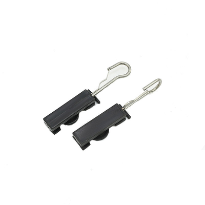 Grampos de tensão fixos de fio de queda de plástico tipo S