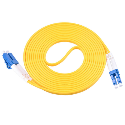 Duplex LC UPC- LC UPC Fibra Ótica Jumper Cord Siglemode 3,0 mm