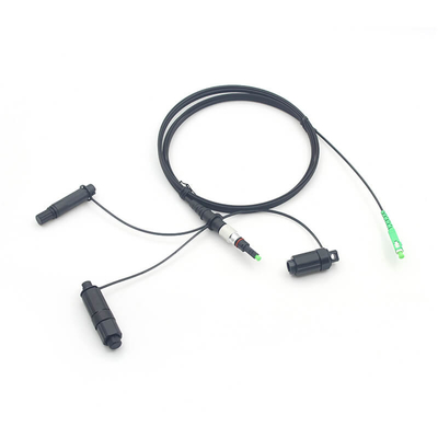 Conector rápido 3 em 1 Cabo FTTH pré-conectado G657A2 SM