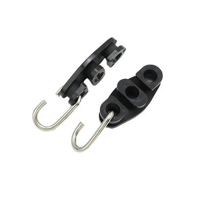 Clamps de ancoragem de fio de queda isolado para exterior ABS e aço galvanizado