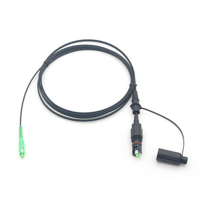 FTTA Cordão Simplex de Fibra Óptica Impermeável Com Associações de Conectores OptiTap
