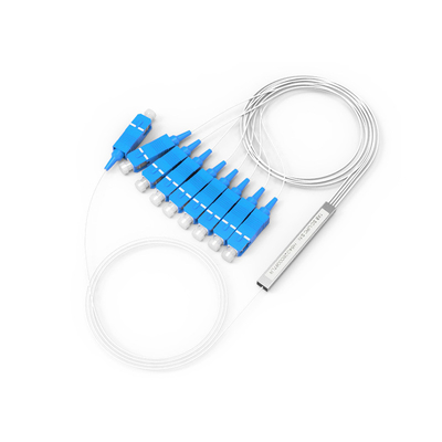 PVC LSZH Fibra Óptica PLC Splitter Mini Tipo 1m, 1,5m Com Conector SC UPC