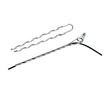 Grampos de fibra óptica de aço galvanizado