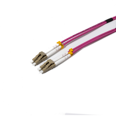 LC PC Duplex de Fibra Ótica Multimodo 3,0 mm