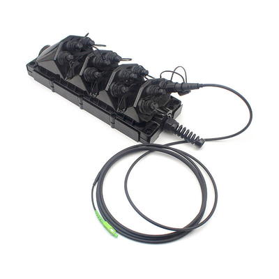 12 Portos MST Multiport Service Fechamentos FTTA Para Corning Conector OptiTap