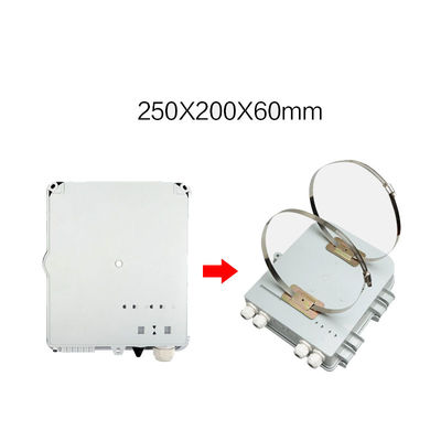 Caixa Terminal de Distribuição de Fibra Óptica FTTH com Divisor PLC 1:8