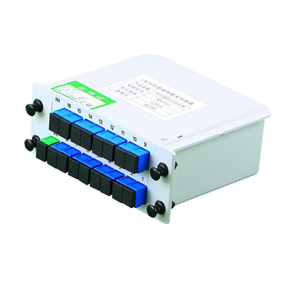 Divisor PLC tipo cassete de fibra óptica FTTH 1:16