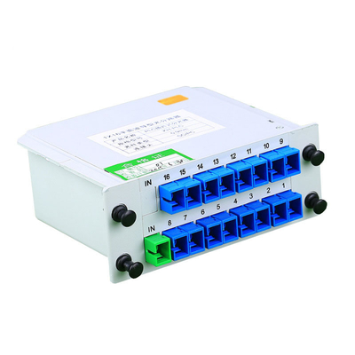 Divisor PLC tipo cassete de fibra óptica FTTH 1:16