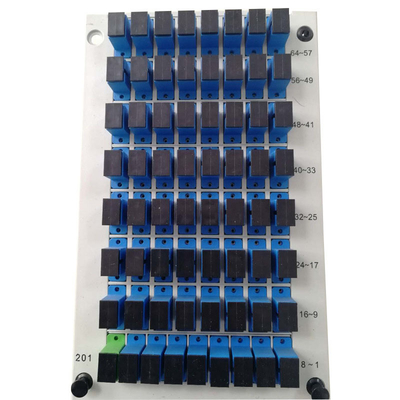SC UPC 1:64 Divisor PLC tipo cassete de fibra óptica 1m, 1,5m