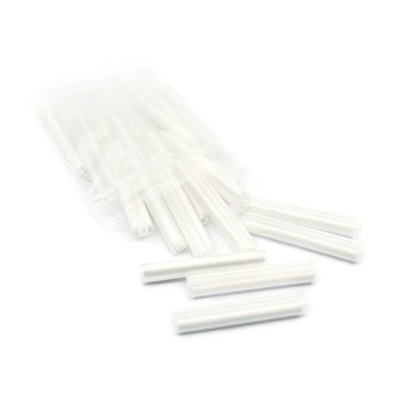 Fibra óptica transparente empilhadeira de proteção contra a calor para 12 fitas