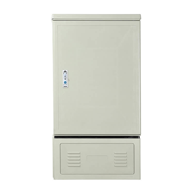 Armário de Cruzamento de Fibra Óptica SMC 144 F IP55 para Instalação no Chão