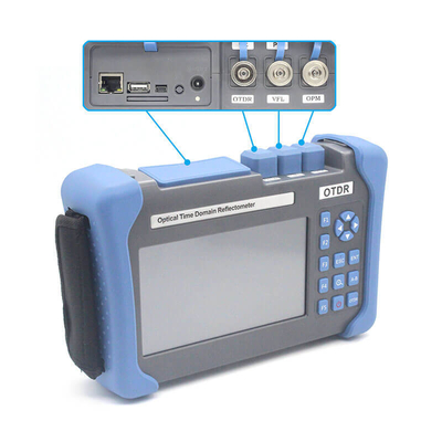Fibra óptica Multi-função OTDR 7-inch Anti-reflexão ecrã LCD