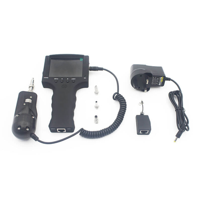 Microscópio de Inspeção Óptica de Fibra Portátil 4X para Conectores FC/SC/ST/E2000/LC/MU/MPO