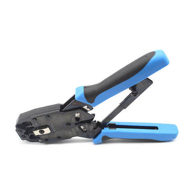 Ferramenta industrial RJ-45 RJ-12 RJ-11 de esmagamento com stripper