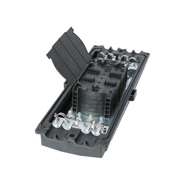 Outdoor 2 Inlet 2 Out 144 Cores IP65 Fiber Optic Joint Closure for Aerial Buried and Pole Mount Applications