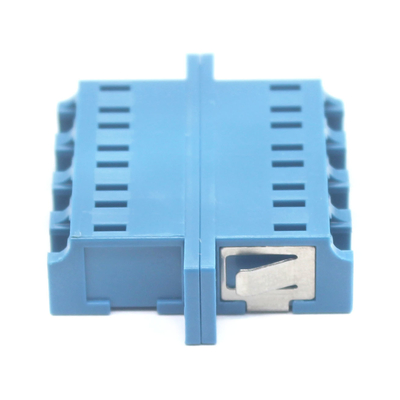 LC/UPC para LC/UPC Quad Single-Mode Plastic Fiber Optic Adapter Plate Clip para Rede 4G