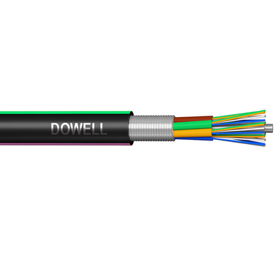 GYTA Cable de fibra multi-modo enrolado tubo solto PE enrolamento de alumínio