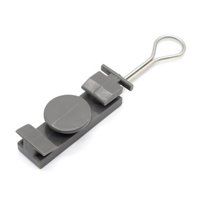 Grampos de fio de queda de aço inoxidável de alta resistência com extremidade aberta para proteção de cabos