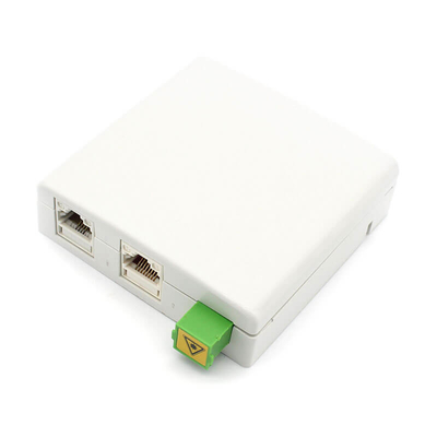 Caixa de terminação de fibra montada na parede