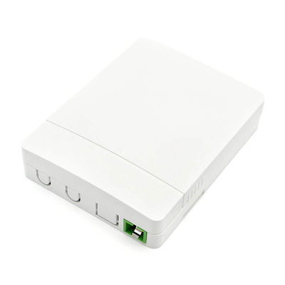 Saída de terminação óptica ABS PC com adaptadores SC Terminal de acesso a fibra
