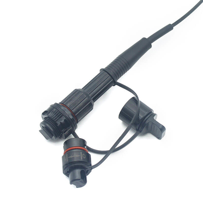 Conector de fibra óptica à prova d'água exterior IP67 resistente à corrosão