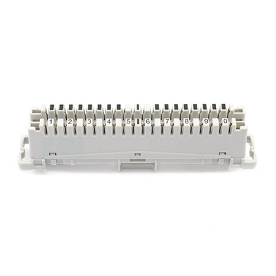Fósforo Bronze 10 Pair Krone Module ABS 0.5um 1.25um 5um Placado em Prata