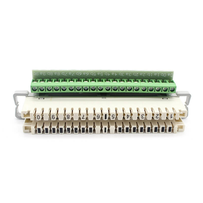 Modulo LSA interno KRONE Idc com terminal de parafuso Verde flexível
