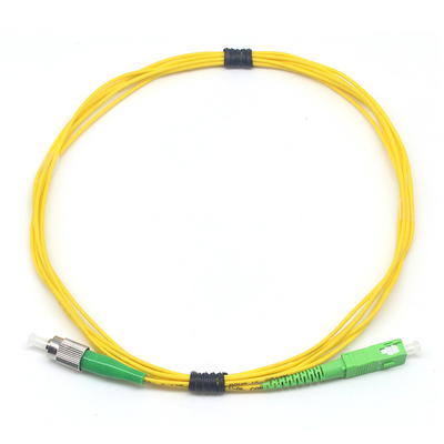 FC APC para SC APC Cordão de Ligação de Fibra Óptica SX SM G657a2 2.0MM