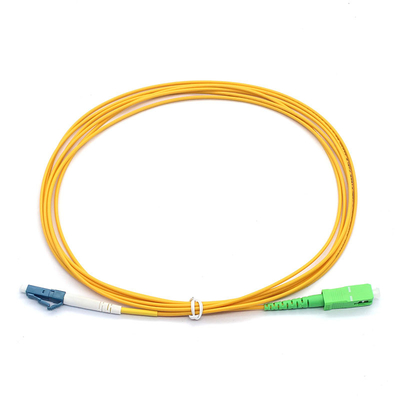 Simplex 9/125μM St Fiber Patch Cable SC APC para LC UPC SM Fiber Broad Band Network