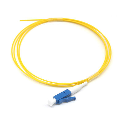 LSZH LC UPC 0,9 mm Fibra Óptica Pigtail Assemblies para Vários Tipos de Fibras e Opções de Conectores