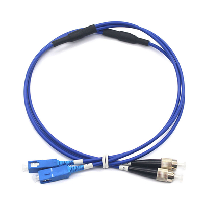 LSZH Duplex Fiber Patch Cable Lc Fiber Jumper SC/UPC para FC/UPC